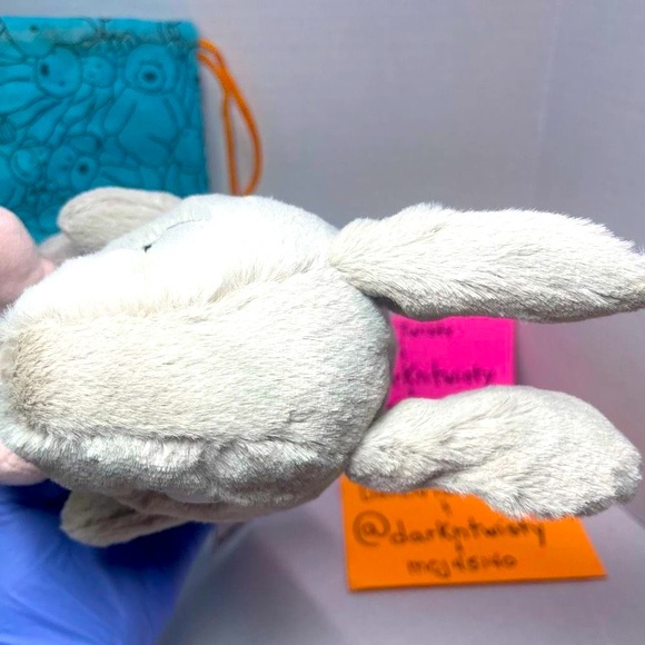 1 OWNER! AUTH SALES RECEIPT! RETIRED BNWT Jellycat Cuddlebud Bernard Bunny - Picture 9 of 15